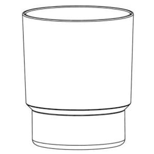 Giese Ersatz-WC-Bürstenglas