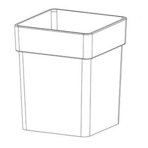 Giese Ersatz-WC-Bürstenglas