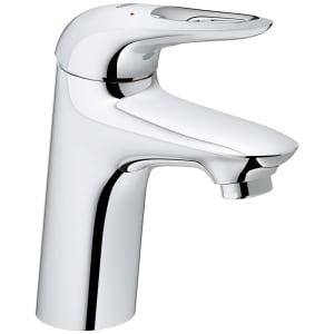 GROHE Eurostyle Einhand-Waschtischbatterie DN 15 S-Size, offener Metall-Hebelgriff, ohne Ablaufgarnitur