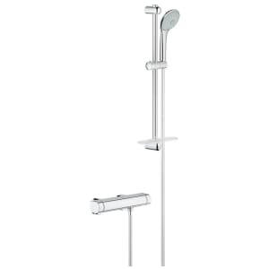 GROHE Grohtherm 2000 Thermostat-Brausebatterie mit Brausegarnitur