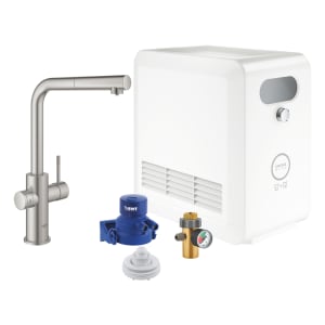 GROHE Blue Professional L-Auslauf Kit, Mousseurauslauf herausziehbar