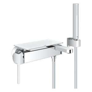 GROHE Plus Einhand-Wannenbatterie mit Brausegarnitur