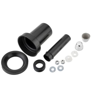 HAAS Wand-WC-Anschlussgarnituren 18 cm lang mit Lippendichtung verschweißbar DN 90/110