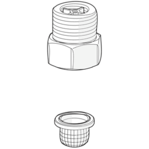 Hansa Hansafit Schmutzfilter Rückflussverhinderer