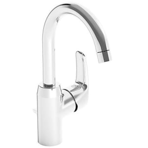 Hansa HANSAPINTO Waschtisch-Einhand-Einlochbatterie mit Zugstangen-Ablaufgarnitur