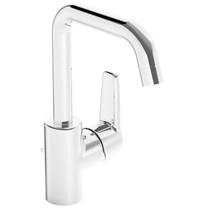 Hansa HANSAPOLO Waschtisch-Einhand-Einlochbatterie mit Zugstangen-Ablaufgarnitur