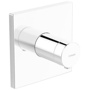 Hansa HANSALIVING Fertigmontageset mit Funktionseinheit Thermostat-Batterie, Rosette eckig