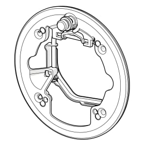 Hansa Rosettenträger mit Umsteller