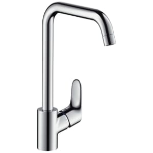 hansgrohe Focus M41 Einhebel-Küchenmischer 260, Niederdruck, offene Warmwasserbereiter, 1jet