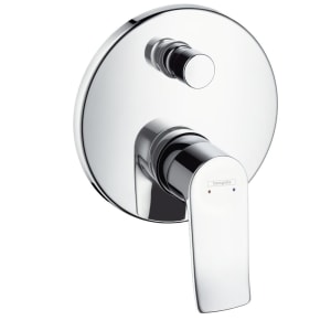 hansgrohe Metris Einhebel-Wannenmischer Unterputz mit Sicherungskombination