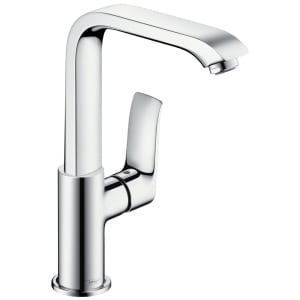 hansgrohe Metris Einhebel-Waschtischmischer 230 mit Push-Open Ablaufgarnitur, DN15