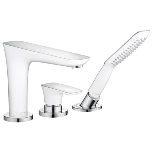 hansgrohe PuraVida 3-Loch-Wannenrand-Einhebelmischer