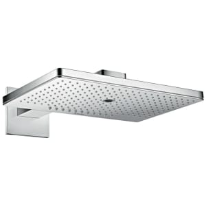 AXOR ShowerSolutions Kopfbrause 460 / 300 3jet mit Brausearm und eckiger Rosette
