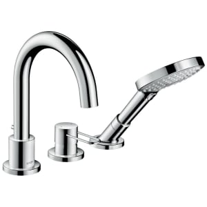 AXOR Uno 3-Loch Wannerandarmatur mit Bügelgriff