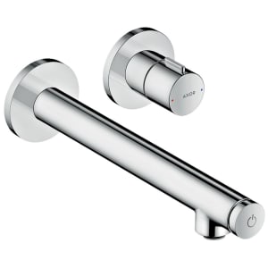 AXOR Uno Select Waschtischmischer Unterputz für Wandmontage, Ausladung 22 cm