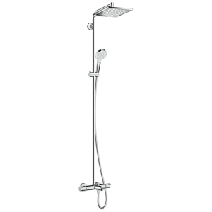 hansgrohe Crometta E 240 1jet Showerpipe Wanne