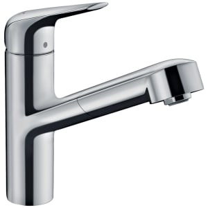 hansgrohe Focus M42 Einhebel-Küchenmischer 150, Ausziehauslauf, 1jet