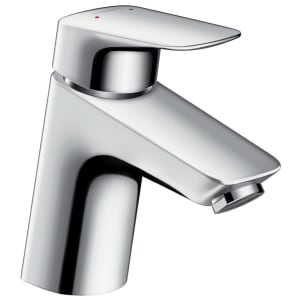 hansgrohe Logis Einhebel-Waschtischmischer 70 Niederdruck mit Push-Open