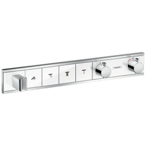 hansgrohe RainSelect Fertigset Unterputz für 4 Verbraucher m. integr. Brausehalter