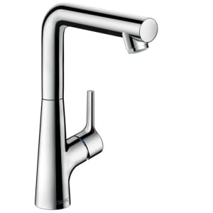 hansgrohe Talis S Einhebel-Waschtischmischer 210 mit Ablaufgarnitur und Schwenkauslauf