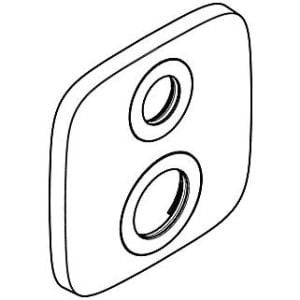 hansgrohe Ersatz-Rosette 15,5 x 15,5 cm