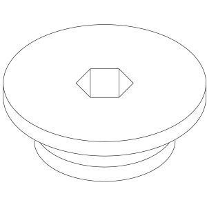 AXOR Carlton Ersatz-Dekorring, klein
