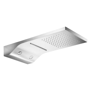 Herzbach LIVING SPA Regenbrause 58,7 x 27 cm Multifunktion 3, Wandmontage