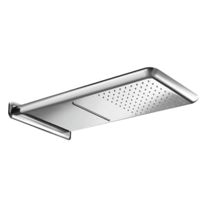 Herzbach LIVING SPA Regenbrause 59,3 x 27 cm Multifunktion 2, Wandmontage