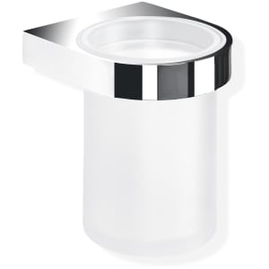 HEWI System 800 Becher aus Kristallglas mit Halter