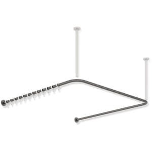 HEWI System 900 Vorhangstange U-förmig, für Duschwanne 120 x 120 cm