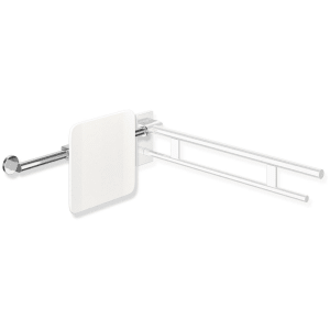 HEWI System 900 Rückenstütze Design A links, Achsmaß verstellbar, schmal