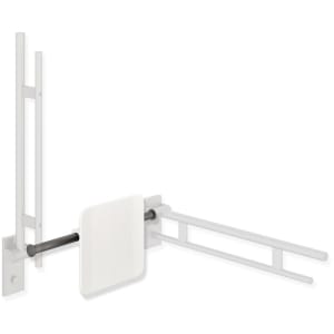 HEWI System 900 Rückenstütze Design A, Achsmaß 58,8 bis 68,8 cm