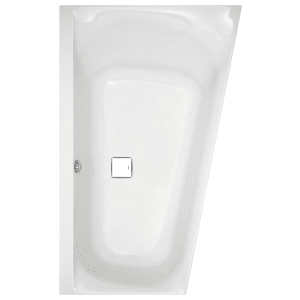 Hoesch Thasos Eckbadewanne 150 x 100 cm rechte Ausführung