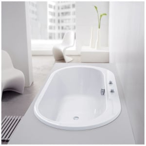 Hoesch Foster Oval-Badewanne 190 x 98 cm