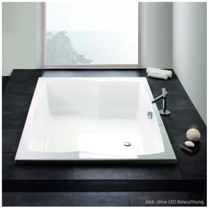 Hoesch Largo Rechteck-Badewanne 200 x 140 cm inkl. 4 LED Scheinwerfer