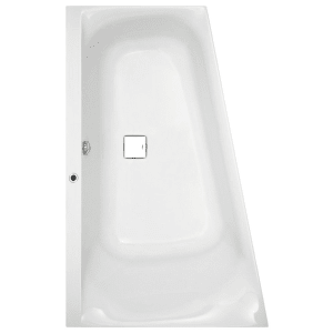 Hoesch Thasos Eckbadewanne 175 x 110 cm linke Ausführung, 4 LED Scheinwerfern