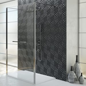 Hoesch Muna Walk-In Duschwand Vorwandversion 140 cm