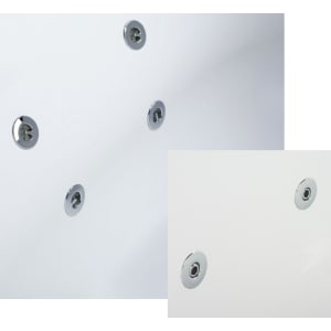 Hoesch zusätzliche Düsen für Whirlsystem Laola II, 4 Rücken- und 2 Fußdüren