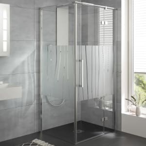 HSK Atelier Plan Drehtür für Seitenwand 120 cm Anschlag rechts