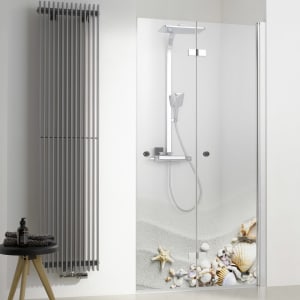 HSK Atelier Plan Drehfalttür für Nische 90 cm Anschlag rechts