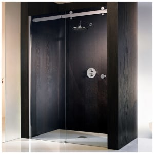 HSK Atelier Plan Schiebetür Classic in Nische 2-teilig 140 cm, Festteil links