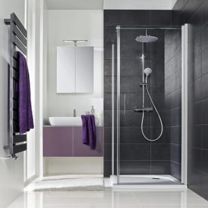 HSK Favorit Nova Drehtür für Seitenwand Anschlag rechts Sondermaß