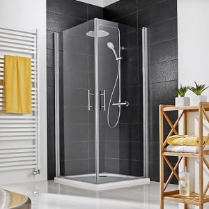 HSK Favorit Nova Eckeinstieg 2-teilig 90 x 90 x 195 cm