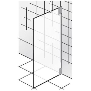 HSK K2 Seitenwand zu Modell K2.01 bis K2.62 Sonderbreite bis 140 cm