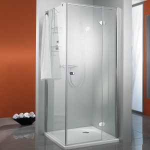 HSK Premium Classic Drehtüre 90 cm für Seitenwand, Anschlag rechts