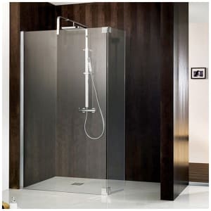 HSK Walk In Atelier Frontelement mit beweglichem Seitenteil, 160 x 35 cm