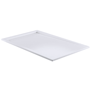 HSK Acryl-Duschwanne Superflach 90 x 160 mit integrierter weißer Ablaufrinne schmal