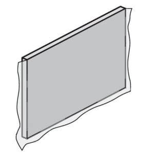 HSK Seitenschürze für Dobla Duschwannen