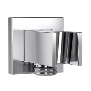 HSK Wandanschlussbogen eckig mit integriertem Handbrausehalter