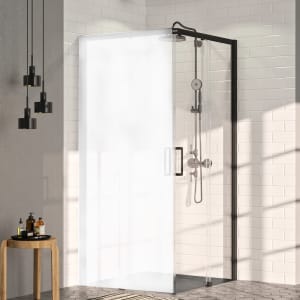 HÜPPE Classics 2 EasyEntry Gleittüreckeinstieg 1/2-Teil Rechts 70 x 200 cm, Glas mit Anti-Plaque